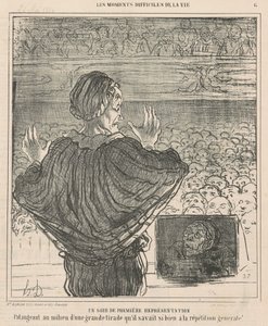 Ensimmäinen esiintymisilta tekijältä Honoré Daumier