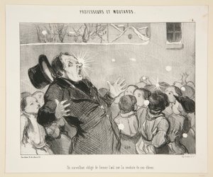 Esimies velvoittaa tekijältä Honoré Daumier