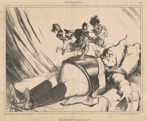 Kauhea painajainen tekijältä Honoré Daumier
