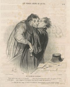Asianajajan voitto tekijältä Honoré Daumier
