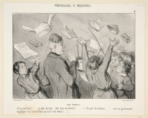 Mellakka; #4 Professorit ja Sinapit tekijältä Honoré Daumier