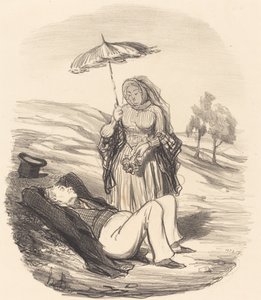 Avioliittokävely tekijältä Honoré Daumier