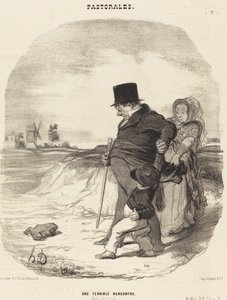Kamala kohtaaminen tekijältä Honoré Daumier