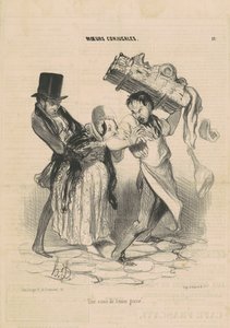Halu lihavaan naiseen tekijältä Honoré Daumier