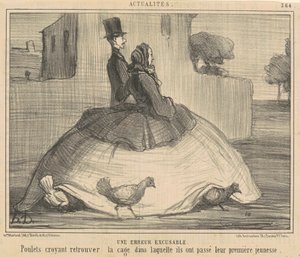 Anteeksiantava virhe tekijältä Honoré Daumier