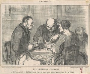 Kulinaarinen kokemus tekijältä Honoré Daumier