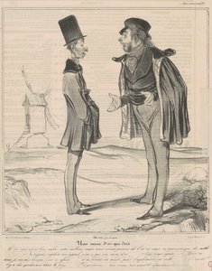 Lepotilassa oleva kultakaivos tekijältä Honoré Daumier