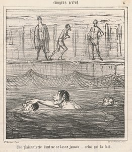 Vitsi, johon ei koskaan kyllästy... tekijältä Honoré Daumier