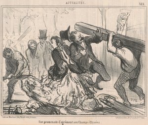 Un passeig tranquil pels Camps Elisis finlandesos tekijältä Honoré Daumier
