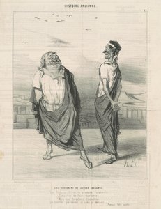 Jouyeauz-joulujen kokous tekijältä Honoré Daumier