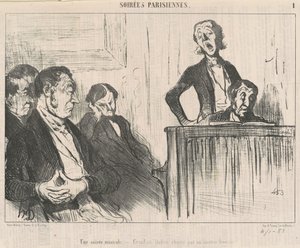 Musiikki-ilta tekijältä Honoré Daumier