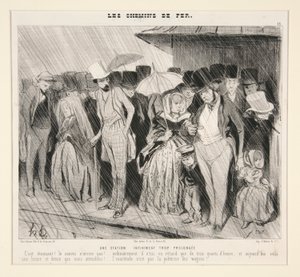 Äärimmäisen liian pitkä asema: C tekijältä Honoré Daumier
