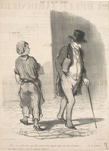 Tässä on yksi henkilö, jonka täytyy olla huolissaan... tekijältä Honoré Daumier