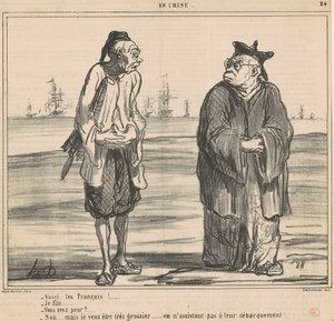 Täältä tulee ranskalaiset! ...minä tytär... tekijältä Honoré Daumier
