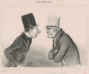Sinä päätät kuin keppi! tekijältä Honoré Daumier