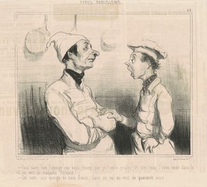 Tiedäthän sen sienen, jonka sanoit... tekijältä Honoré Daumier