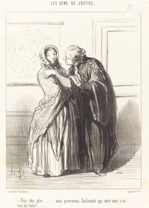 Sinä olet kaunis... tekijältä Honoré Daumier