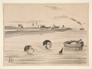 Matka St. Cloudiin tekijältä Honoré Daumier