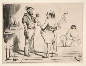 Näetkö, Bourgeois, olet juuri siinä tekijältä Honoré Daumier