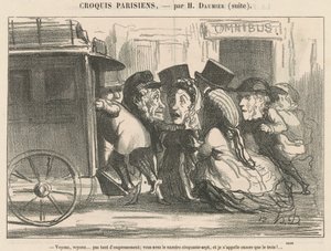 Katsotaan... ei niin innokas... tekijältä Honoré Daumier