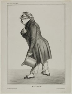 Auguste-Hilarion, kreivi de Kératryn kreivi tekijältä Honoré Victorin Daumier