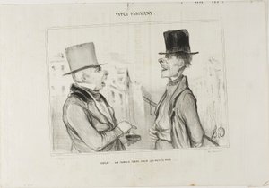 Great Times for Small Fry..., levy 7 alkaen Types Parisiens tekijältä Honoré Victorin Daumier