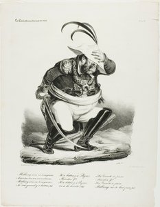 Malbroug lähtee sotaan... tekijältä Honoré Victorin Daumier