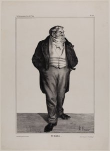 Mr. Baill..., levy 312 sarjakuvajulkkiksista tekijältä Honoré Victorin Daumier