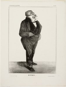 Mr. Étien...., levy 283 sarjasta Cartooning Celebrities (Sarjakuvajulkkikset). tekijältä Honoré Victorin Daumier