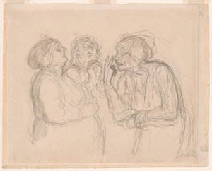 Kolme juorua tekijältä Honoré Victorin Daumier