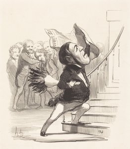 A. Granier de Cassagnac tekijältä Honoré Daumier