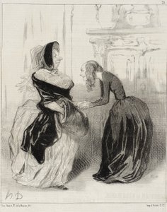 Hyvästi, rakas Florani... älkää unohtako... tekijältä Honoré Daumier