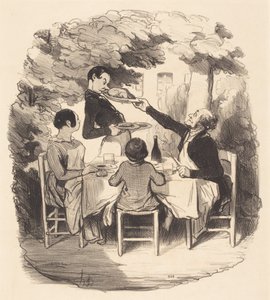 Ah! se on tuore... mutta olet niin poika... tekijältä Honoré Daumier