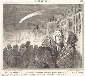 Ah!... komeetat... tekijältä Honoré Daumier