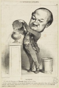 "Altaroche" tekijältä Honoré Daumier