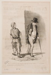 Taas yksi, jonka täytyy tänä vuonna olla huolissaan nenästään… tekijältä Honoré Daumier