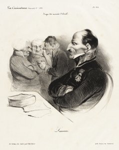Baron de Lascours tekijältä Honoré Daumier