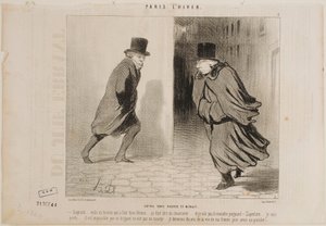 Kello 11:n ja keskiyön välillä tekijältä Honoré Daumier