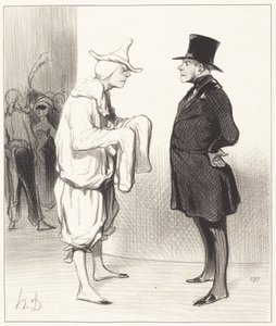 Outfielderin porkkana tekijältä Honoré Daumier