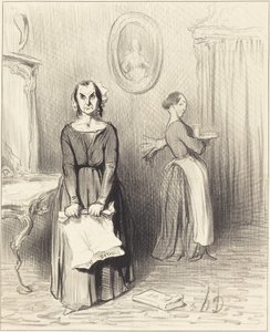 Tämä lehti pitää teostani säälittävänä... tekijältä Honoré Daumier