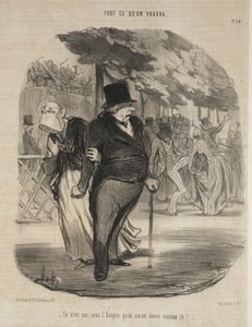 Keisarikunnan aikana ei olisi tanssittu noin!... tekijältä Honoré Daumier