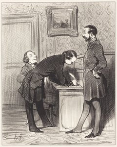 Juuri siksi, että hän on ystävänne... tekijältä Honoré Daumier