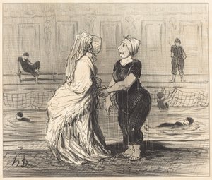 Hyvä paronitar, onnittelen teitä ... tekijältä Honoré Daumier