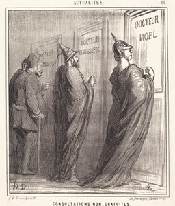 Konsultaatiot eivät ole ilmaisia tekijältä Honoré Daumier