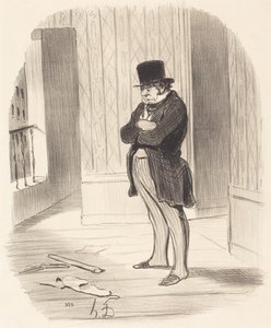 Muutettu pois!... tekijältä Honoré Daumier