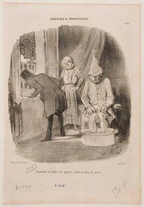 Haittapuoli siitä, että asuntonsa antaa vuokralle tammikuussa tekijältä Honoré Daumier