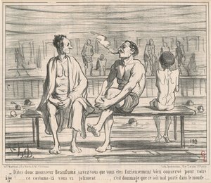 Sano, herra Beaufumé... tekijältä Honoré Daumier