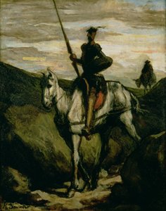 Don Quijote tekijältä Honoré Daumier