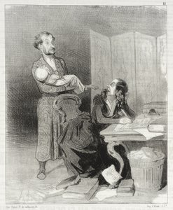 Viekää tuo kauemmas... on mahdotonta työskennellä... tekijältä Honoré Daumier