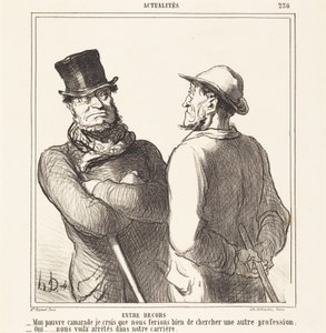 Muistojen välissä tekijältä Honoré Daumier